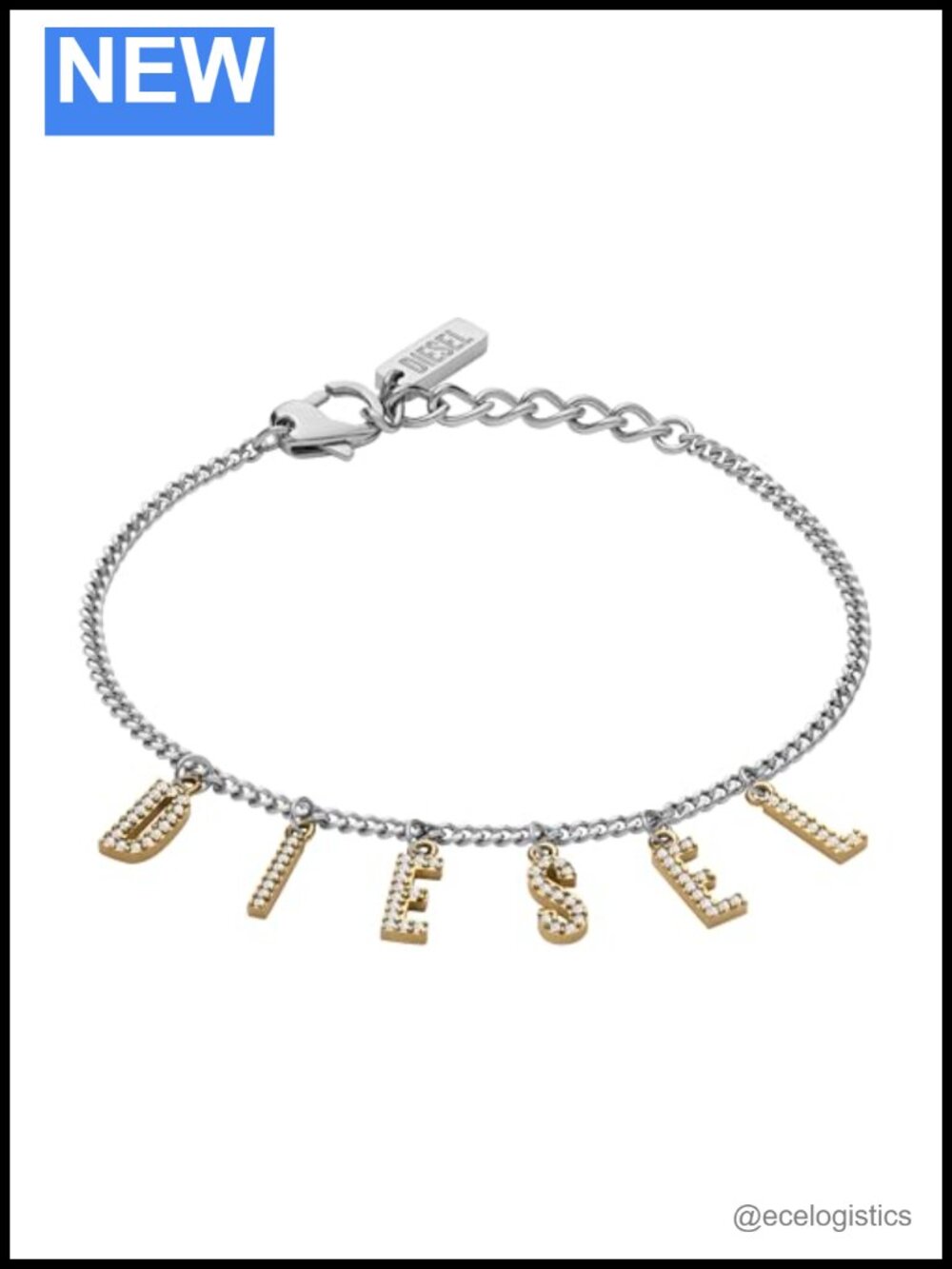 Stainless Steel Chain Bracelet Lobster Clasp Link Bracelet